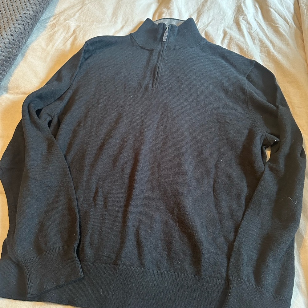 Men’s Jcrew Factory cotton half-sweater Size-XXL